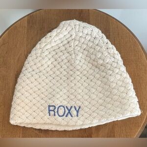 Roxy Beanie Hat Cap Womens Chunky Cable Knit Rib  Cuff Adult Ski Wear Fisherman